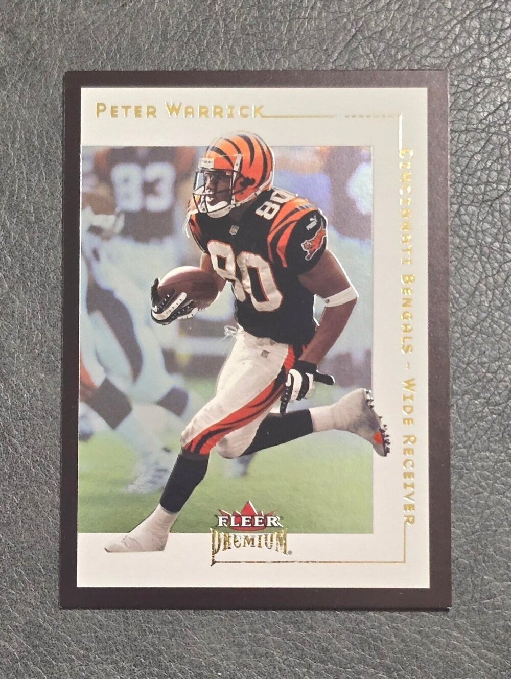 2001 Fleer Premium #17 Peter Warrick #17 Football Card